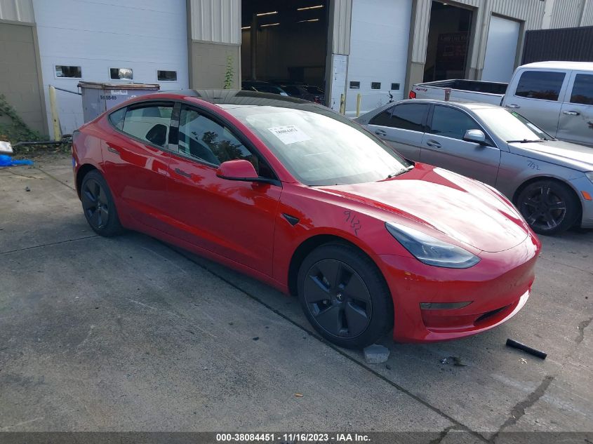 2023 TESLA MODEL 3 REAR-WHEEL DRIVE