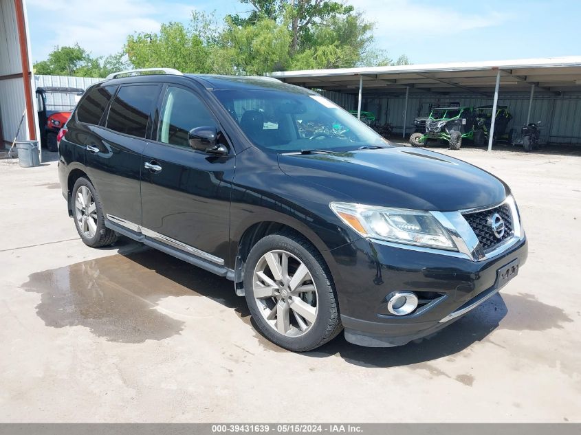 2016 NISSAN PATHFINDER PLATINUM