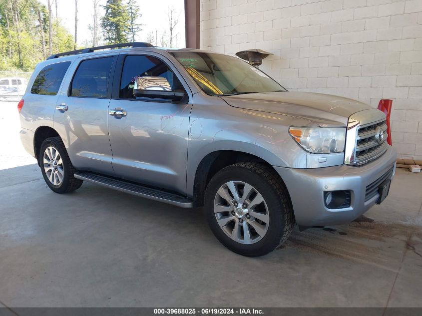 2011 TOYOTA SEQUOIA LIMITED 5.7L V8