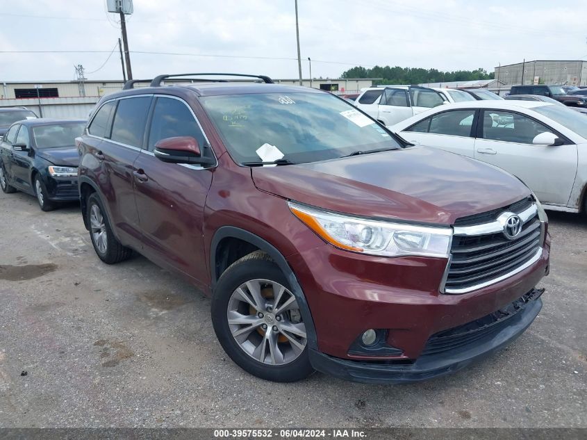 2015 TOYOTA HIGHLANDER LE/LE PLUS