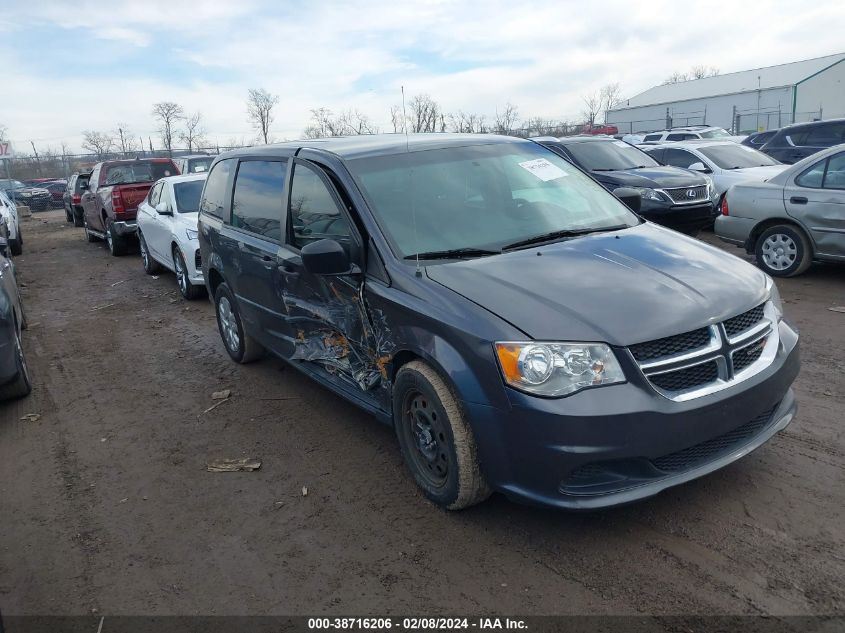 2016 DODGE GRAND CARAVAN AMERICAN VALUE PKG