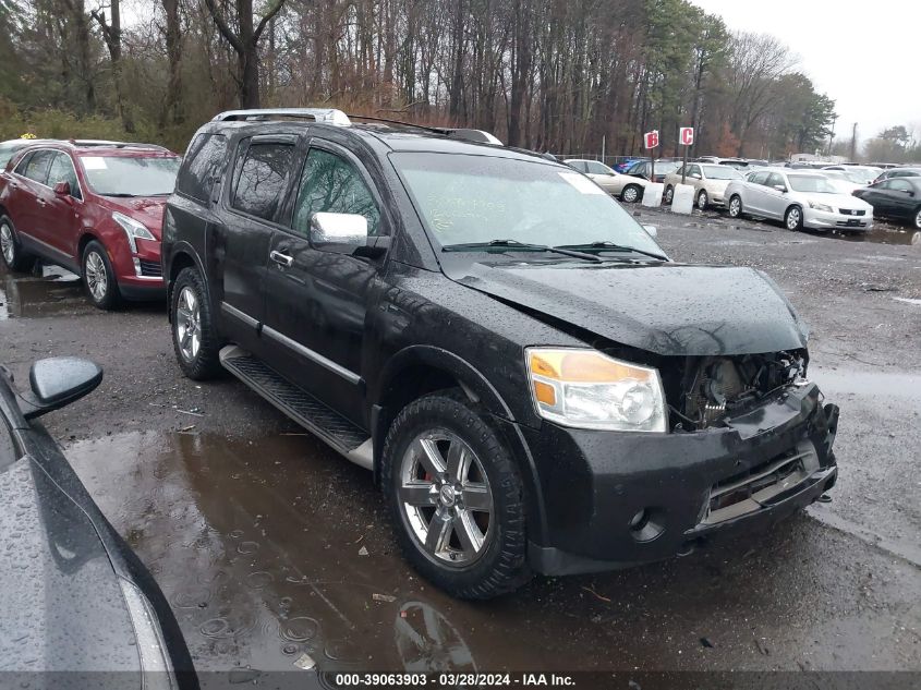 2012 NISSAN ARMADA PLATINUM