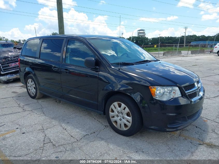 2016 DODGE GRAND CARAVAN SE