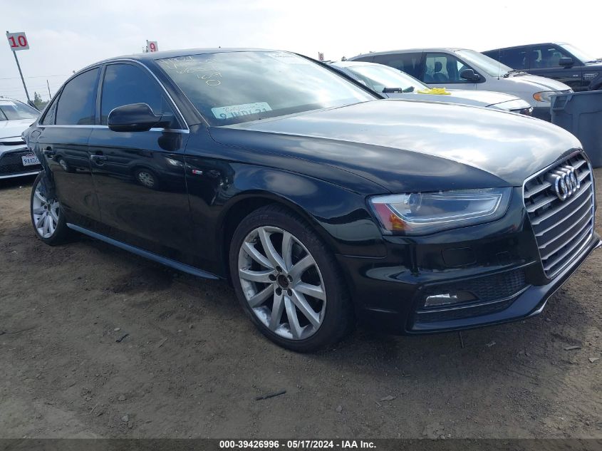 2014 AUDI A4 2.0T PREMIUM