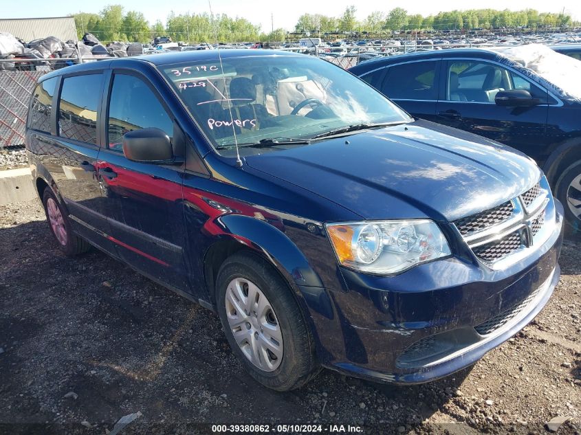 2015 DODGE GRAND CARAVAN AMERICAN VALUE PKG