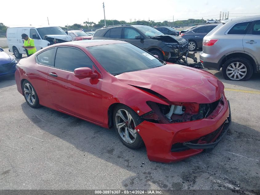 2017 HONDA ACCORD EX-L