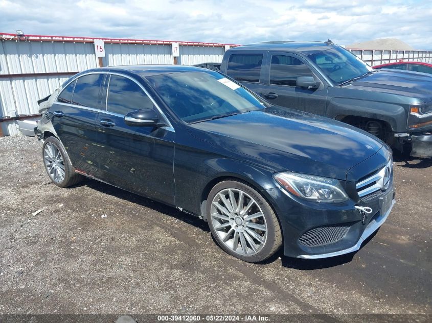 2015 MERCEDES-BENZ C 400 4MATIC