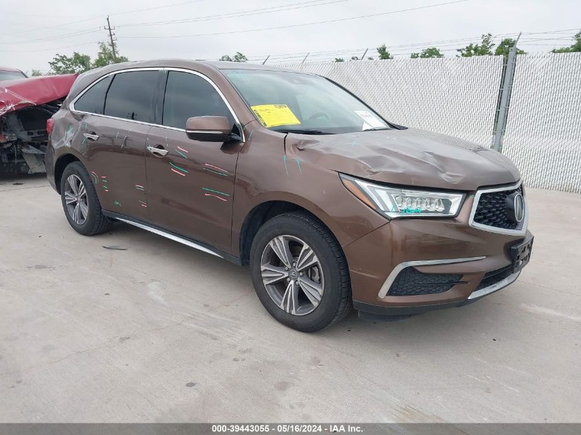 2019 ACURA MDX STANDARD