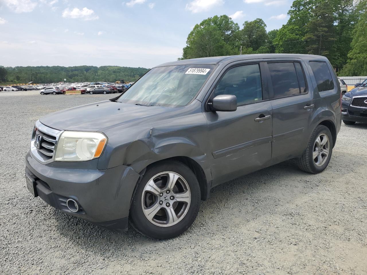 2012 HONDA PILOT EXL