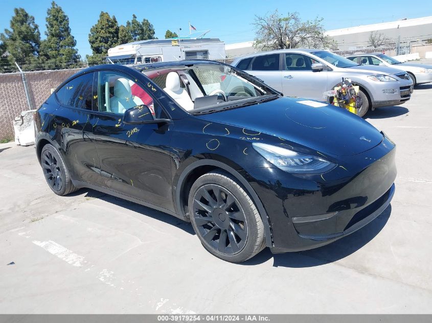 2021 TESLA MODEL Y LONG RANGE DUAL MOTOR ALL-WHEEL DRIVE