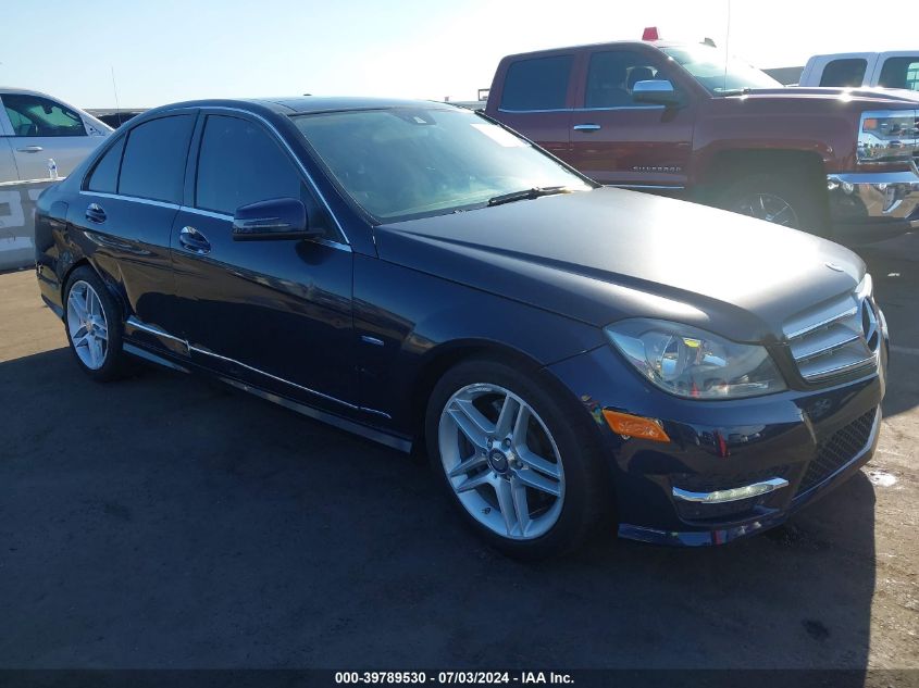 2012 MERCEDES-BENZ C 350 SPORT