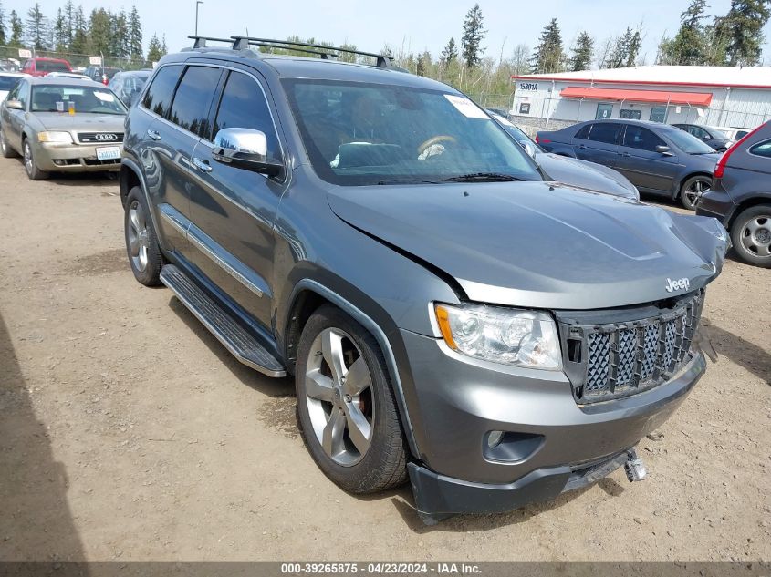 2012 JEEP GRAND CHEROKEE OVERLAND