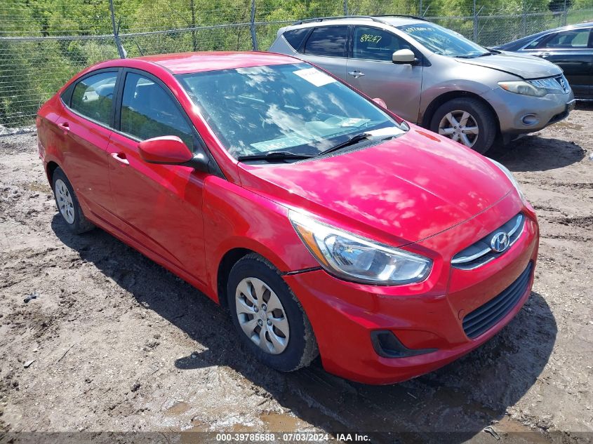 2016 HYUNDAI ACCENT SE