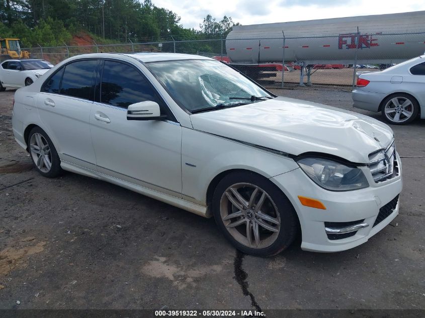 2012 MERCEDES-BENZ C 250 LUXURY/SPORT