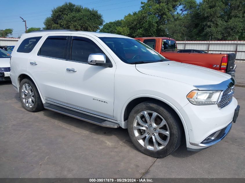 2018 DODGE DURANGO CITADEL RWD