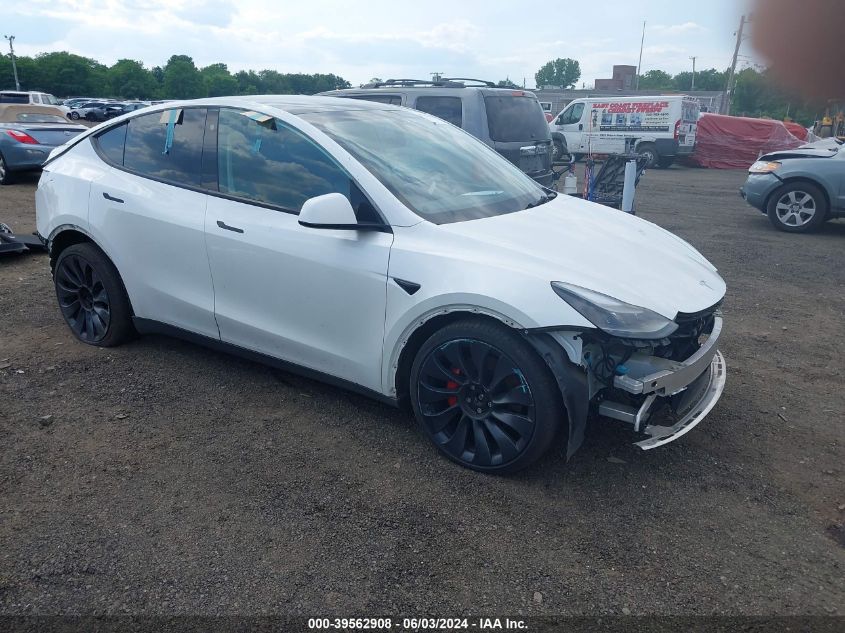 2021 TESLA MODEL Y PERFORMANCE DUAL MOTOR ALL-WHEEL DRIVE