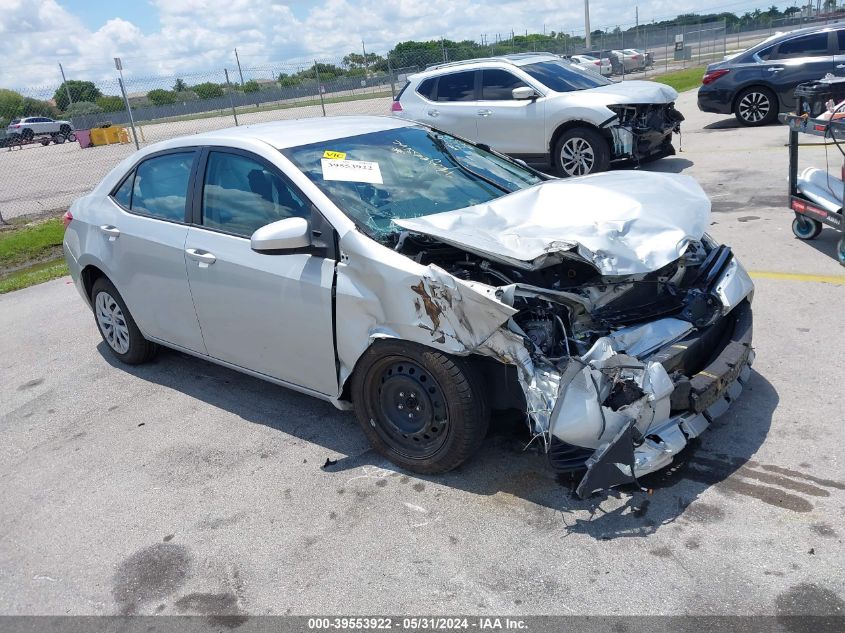 2019 TOYOTA COROLLA LE