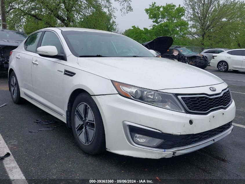 2013 KIA OPTIMA HYBRID LX