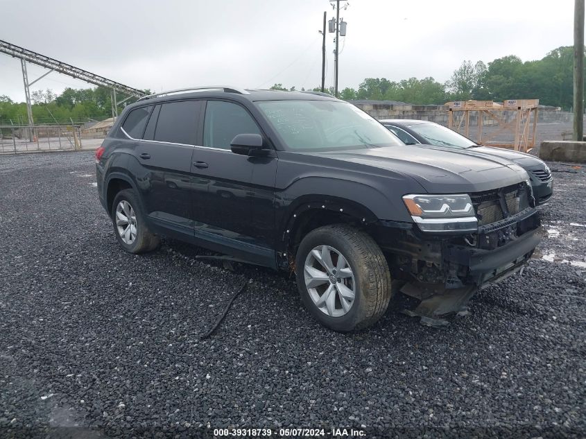 2018 VOLKSWAGEN ATLAS 3.6L V6 SE