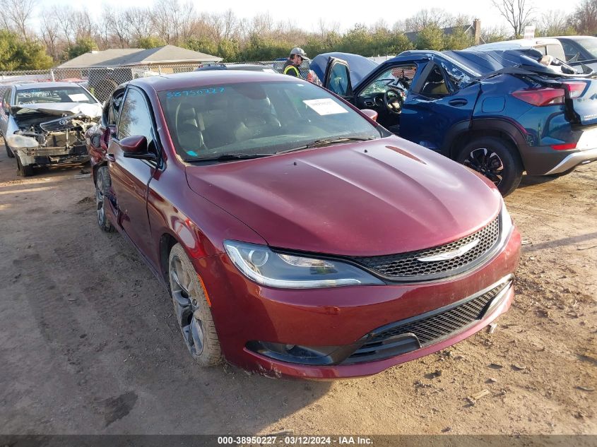 2015 CHRYSLER 200 S