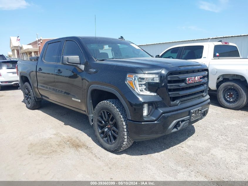 2020 GMC SIERRA 1500 4WD  SHORT BOX ELEVATION