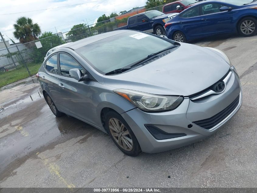 2015 HYUNDAI ELANTRA SE