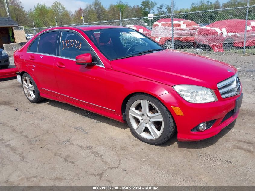 2010 MERCEDES-BENZ C 300 LUXURY 4MATIC/SPORT 4MATIC