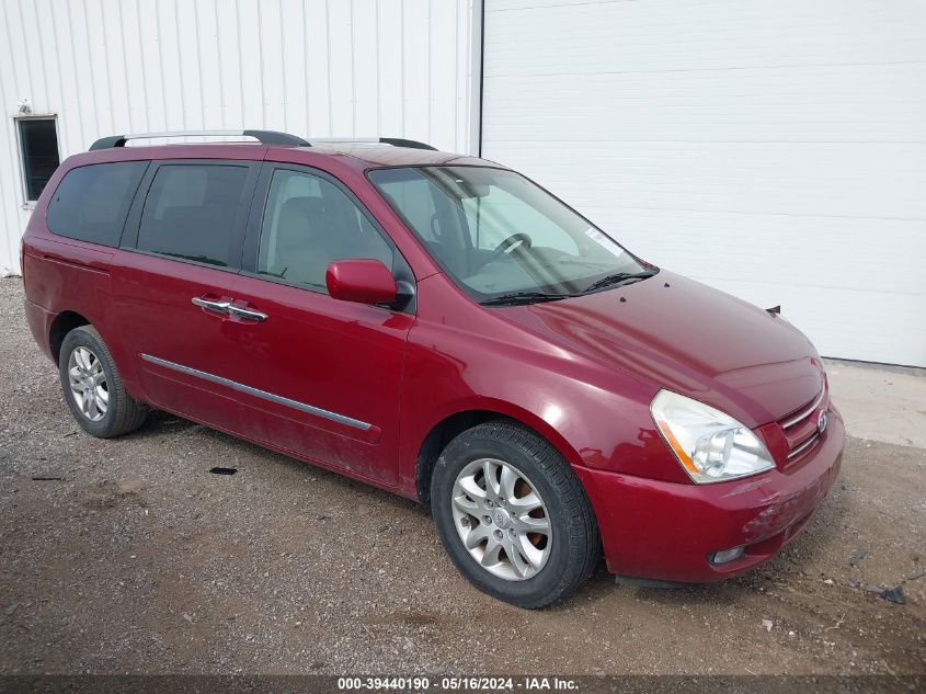 2010 KIA SEDONA EX