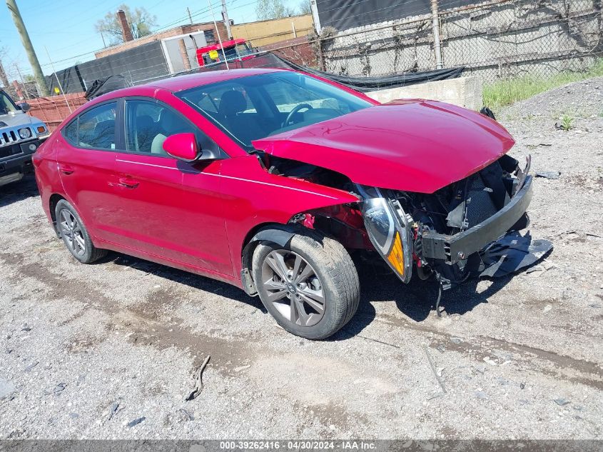 2018 HYUNDAI ELANTRA SEL