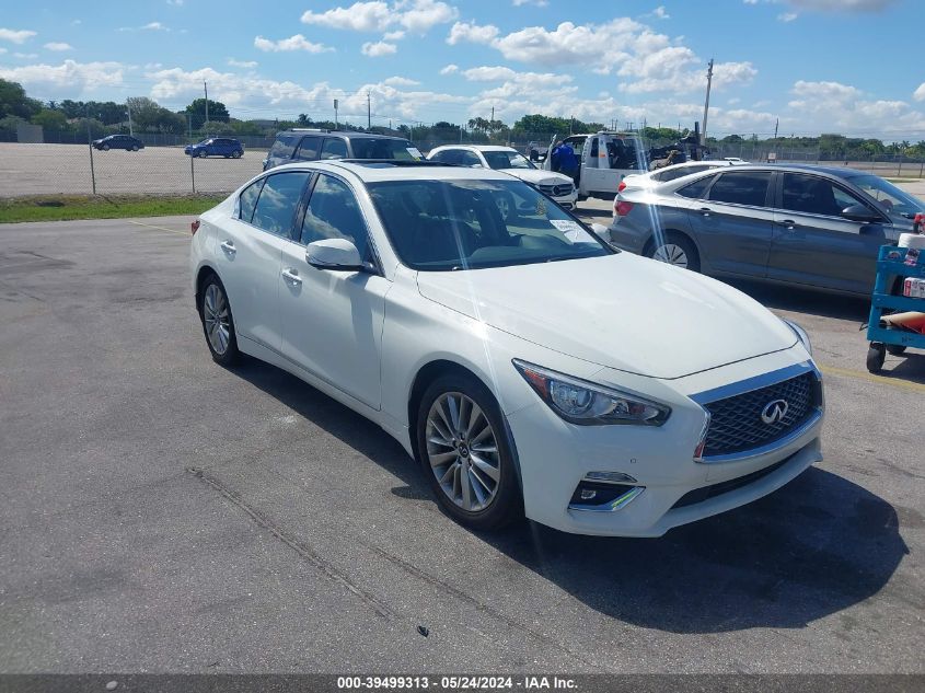 2021 INFINITI Q50 LUXE