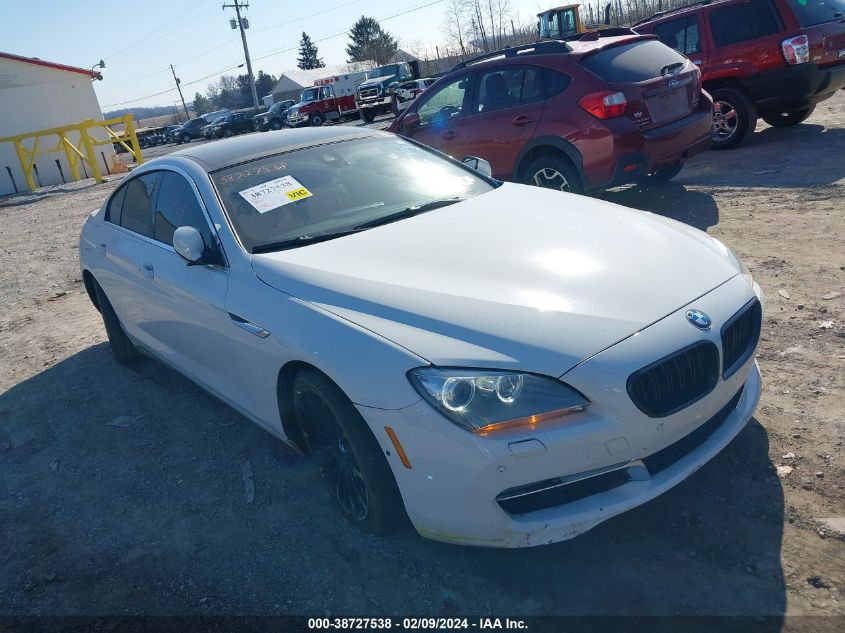 2013 BMW 650I GRAN COUPE XDRIVE