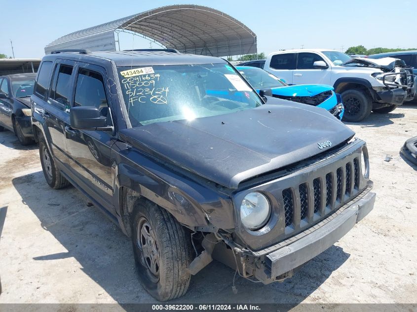 2017 JEEP PATRIOT SPORT