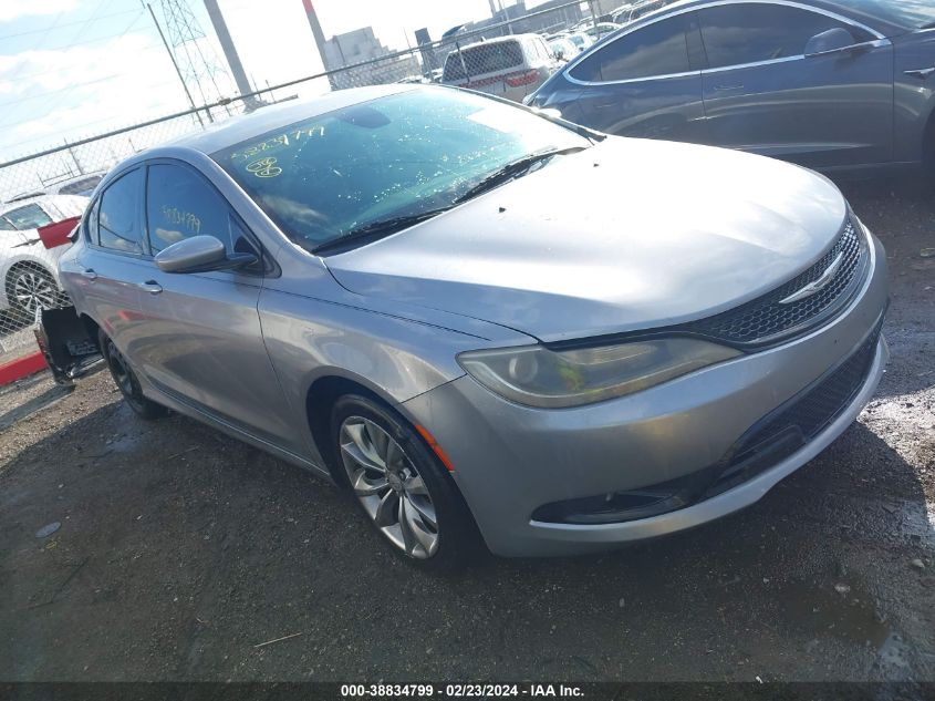 2015 CHRYSLER 200 S