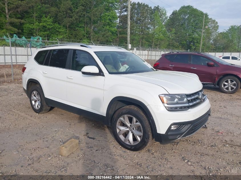 2019 VOLKSWAGEN ATLAS 3.6L V6 SE W/TECHNOLOGY