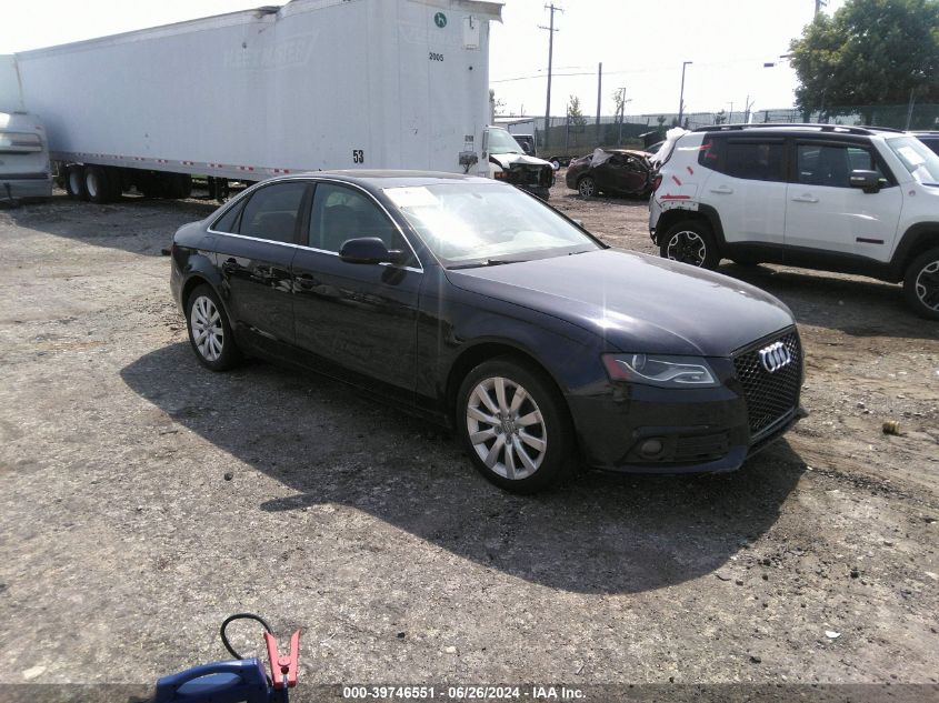 2010 AUDI A4 2.0T PREMIUM