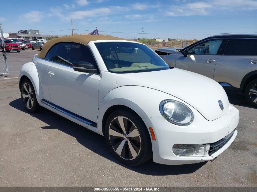 2013 VOLKSWAGEN BEETLE 2.0T