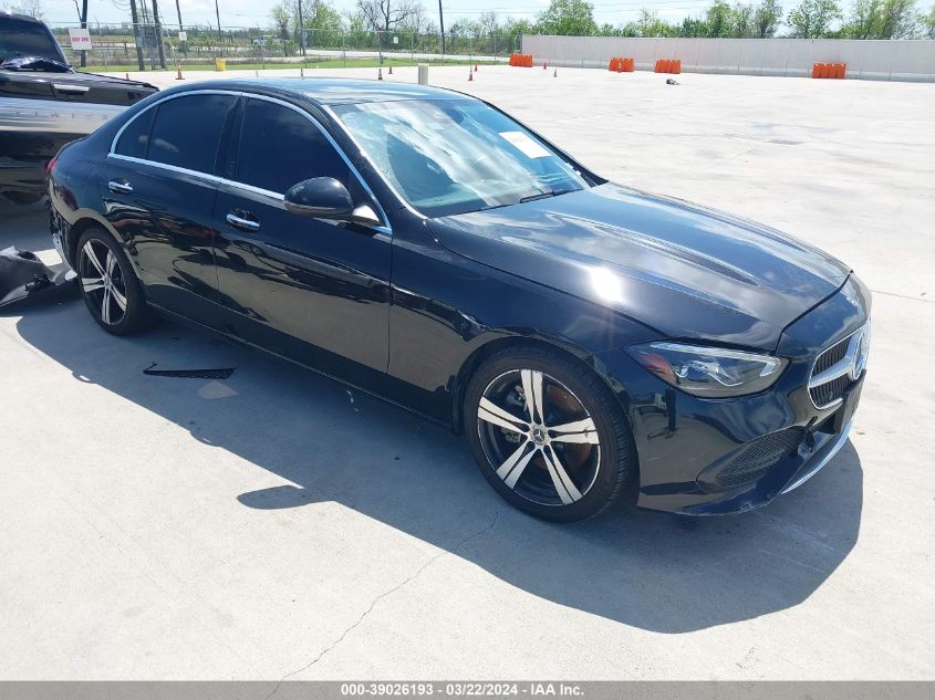 2022 MERCEDES-BENZ C 300 SEDAN