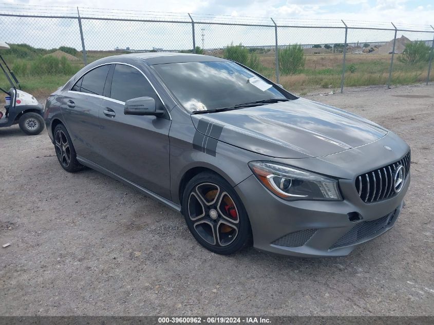 2014 MERCEDES-BENZ CLA 250 4MATIC