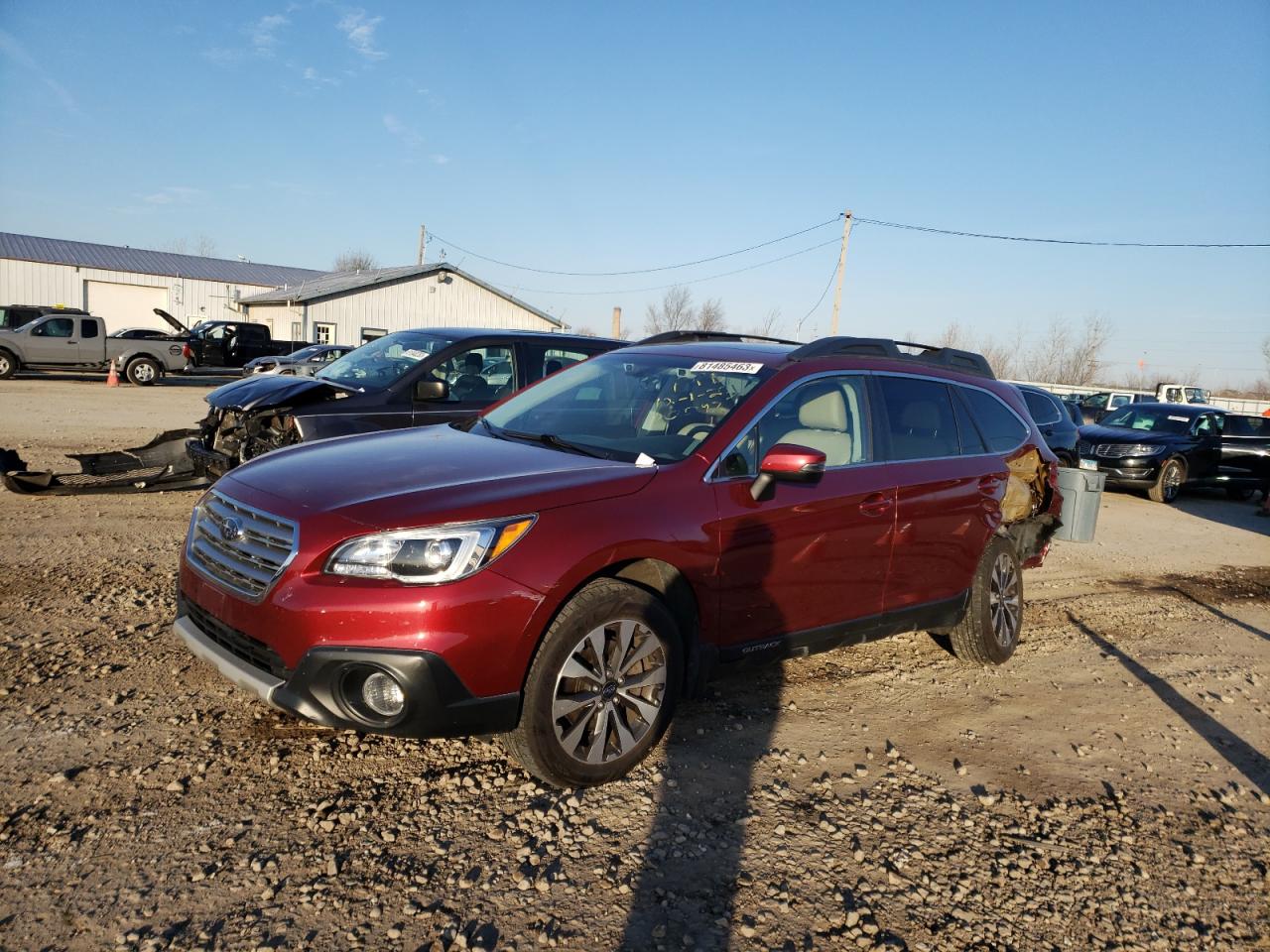 2016 SUBARU OUTBACK 2.5I LIMITED