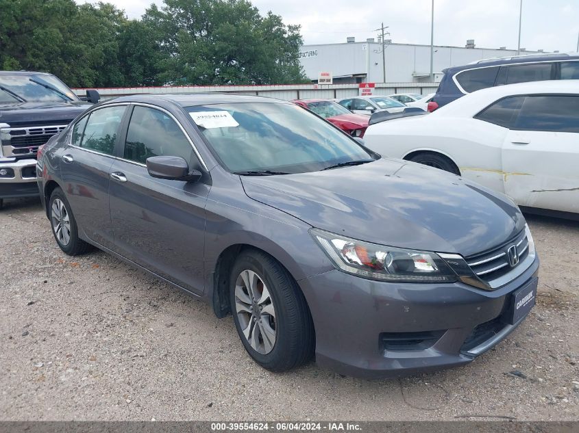 2013 HONDA ACCORD LX