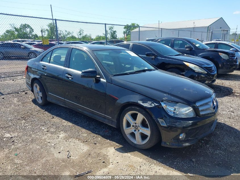 2010 MERCEDES-BENZ C 300 LUXURY 4MATIC/SPORT 4MATIC