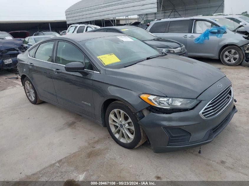 2019 FORD FUSION HYBRID SE