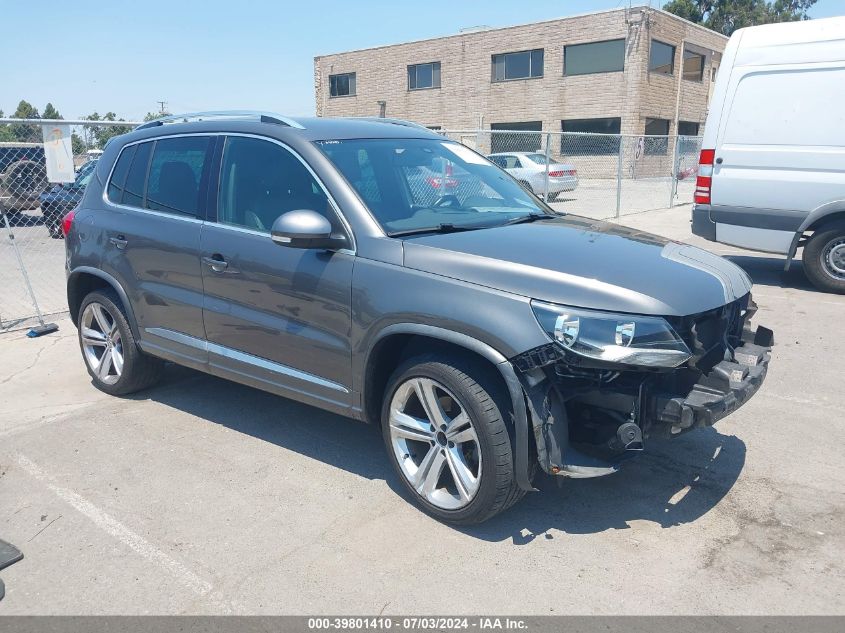 2016 VOLKSWAGEN TIGUAN R-LINE