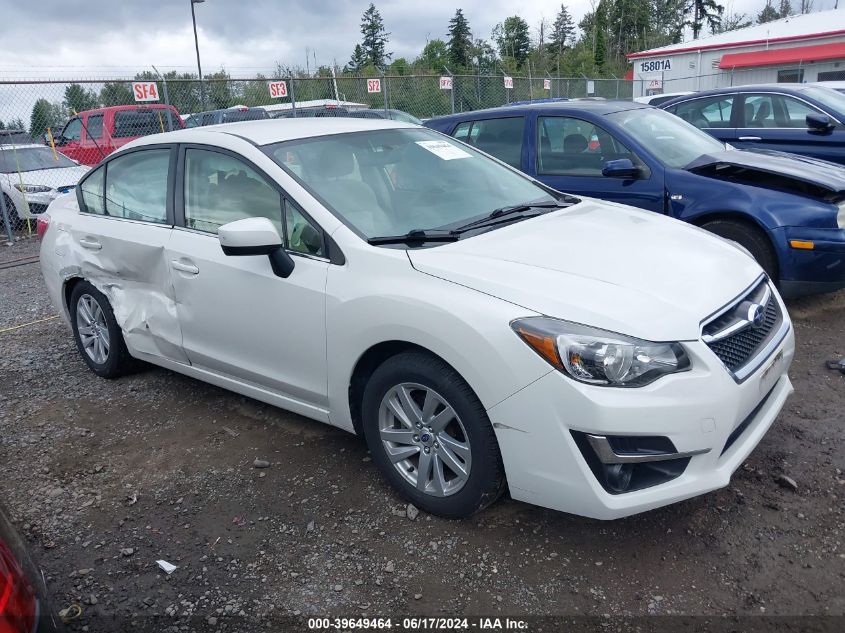 2016 SUBARU IMPREZA 2.0I PREMIUM