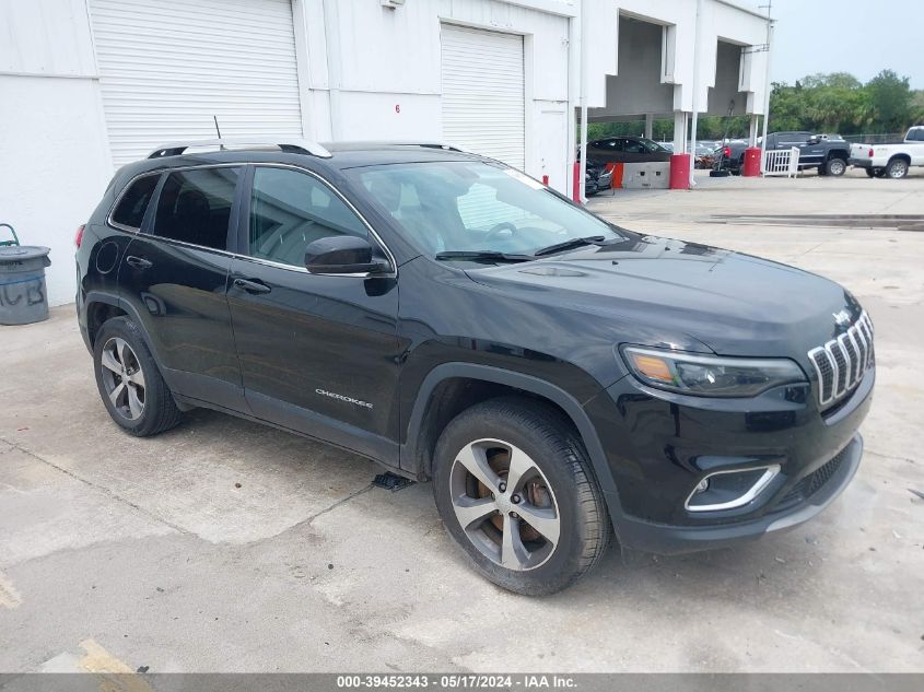 2019 JEEP CHEROKEE LIMITED 4X4