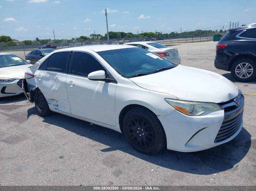 2016 TOYOTA CAMRY LE