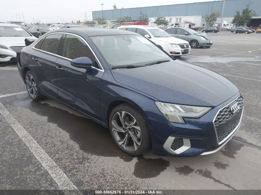 2022 AUDI A3 PREMIUM 40 TFSI FRONT-WHEEL DRIVE S TRONIC