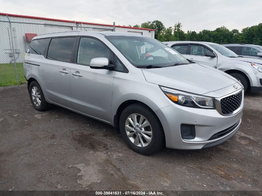 2017 KIA SEDONA LX