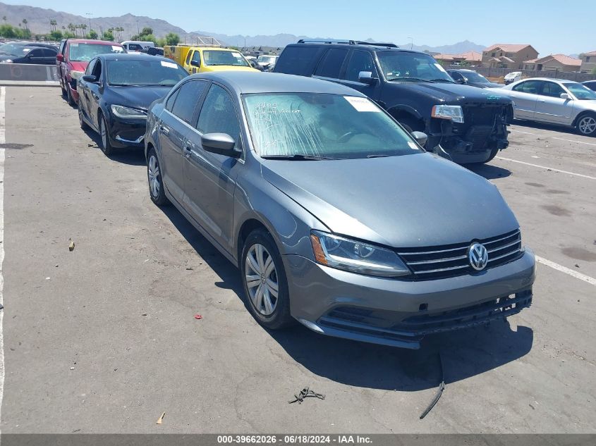 2017 VOLKSWAGEN JETTA S