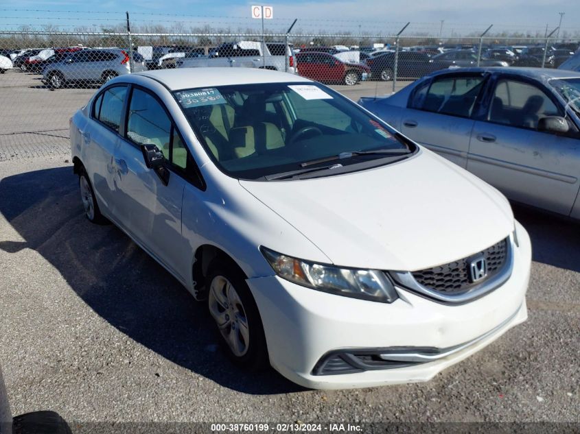 2015 HONDA CIVIC LX